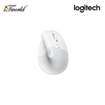 Logitech Lift Vertical Ergonomic Wireless Mouse - Off white (910-006480)