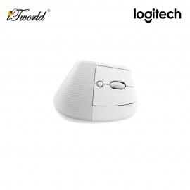 Logitech Lift Vertical Ergonomic Wireless Mouse - Off white (910-006480)