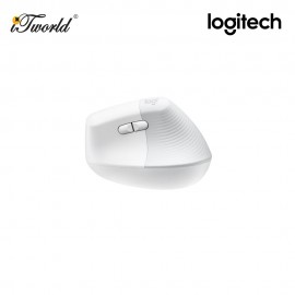 Logitech Lift Vertical Ergonomic Wireless Mouse - Off white (910-006480)