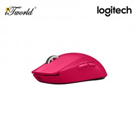 Logitech G Pro X Superlight 2 Lightspeed Wireless Gaming Mouse – Magenta (910-006799)