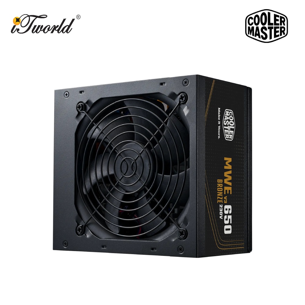 Cooler Master MWE Bronze V3 650W Power Supply CM-MPE-6501-ACABW-3BUK