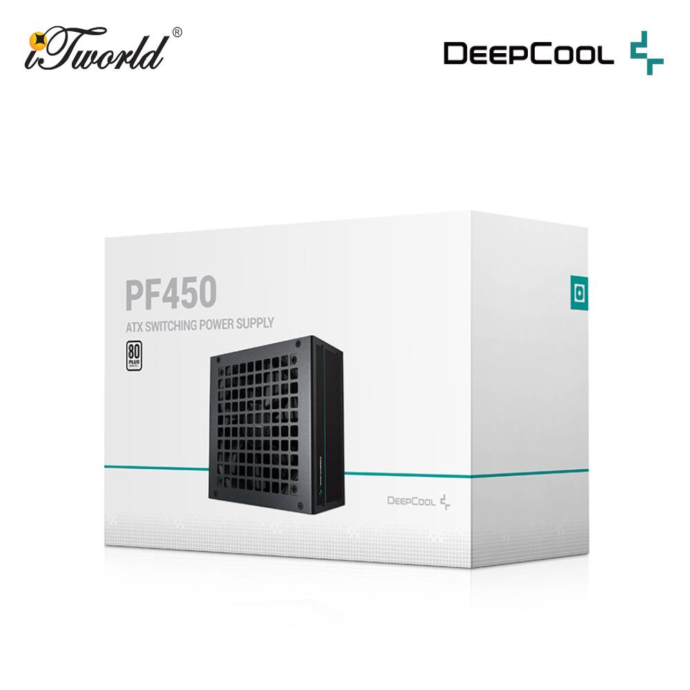 Deepcool PF450 80Plus Standard Power Supply - R-PF450D-HA0B-UK