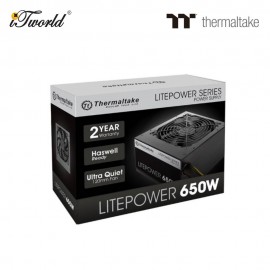 Thermaltake Litepower 650W Power Supply / 3 Years Warranty (PS-LTP-0650NPCNUK2)