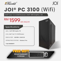 JOI PC 3100 (i3-12100/8GB RAM/256GB SSD/W11P/WIFI)