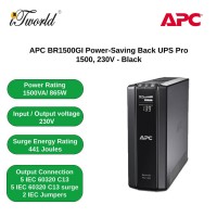 Back-UPS Pro Green - onduleur 1500VA - 230V - prises IEC (BR1500GI)