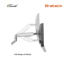 Brateck LDT63-C012 17-32 inch Single Monitor Spring-Assisted Monitor Arm