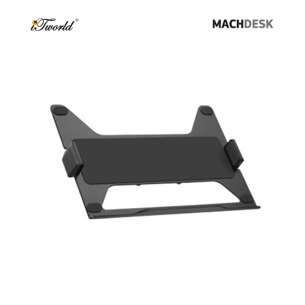 MachDesk MDNH-68B Universal Steel Laptop Holder (For 11.6" -17.3" Laptop) – Black (MDNH-68B)