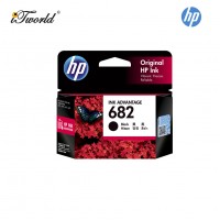 HP 682 Black Original Ink Cartridge 3YM77AA