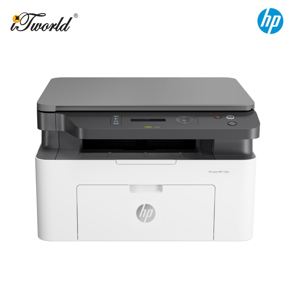 HP LaserJet MFP 136w Printer - 4ZB86A