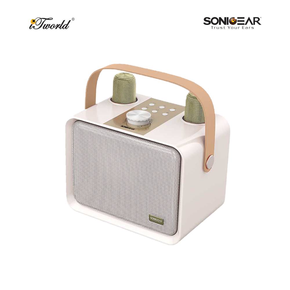 SonicGear IOX K600 Bluetooth Portable Karaoke Speaker - 8886411934989