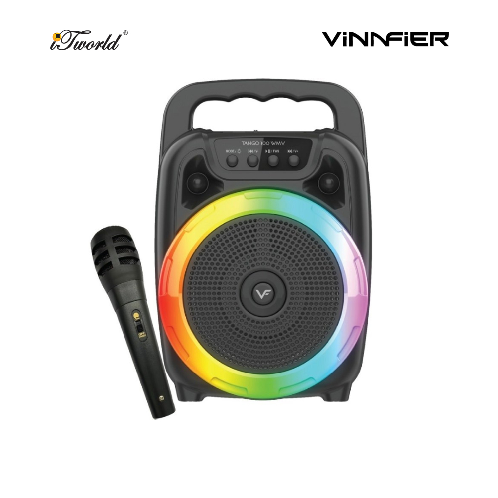 Vinnfier Tango 100WMV (2023) TWS Bluetooth Portable Speaker 9555637204204