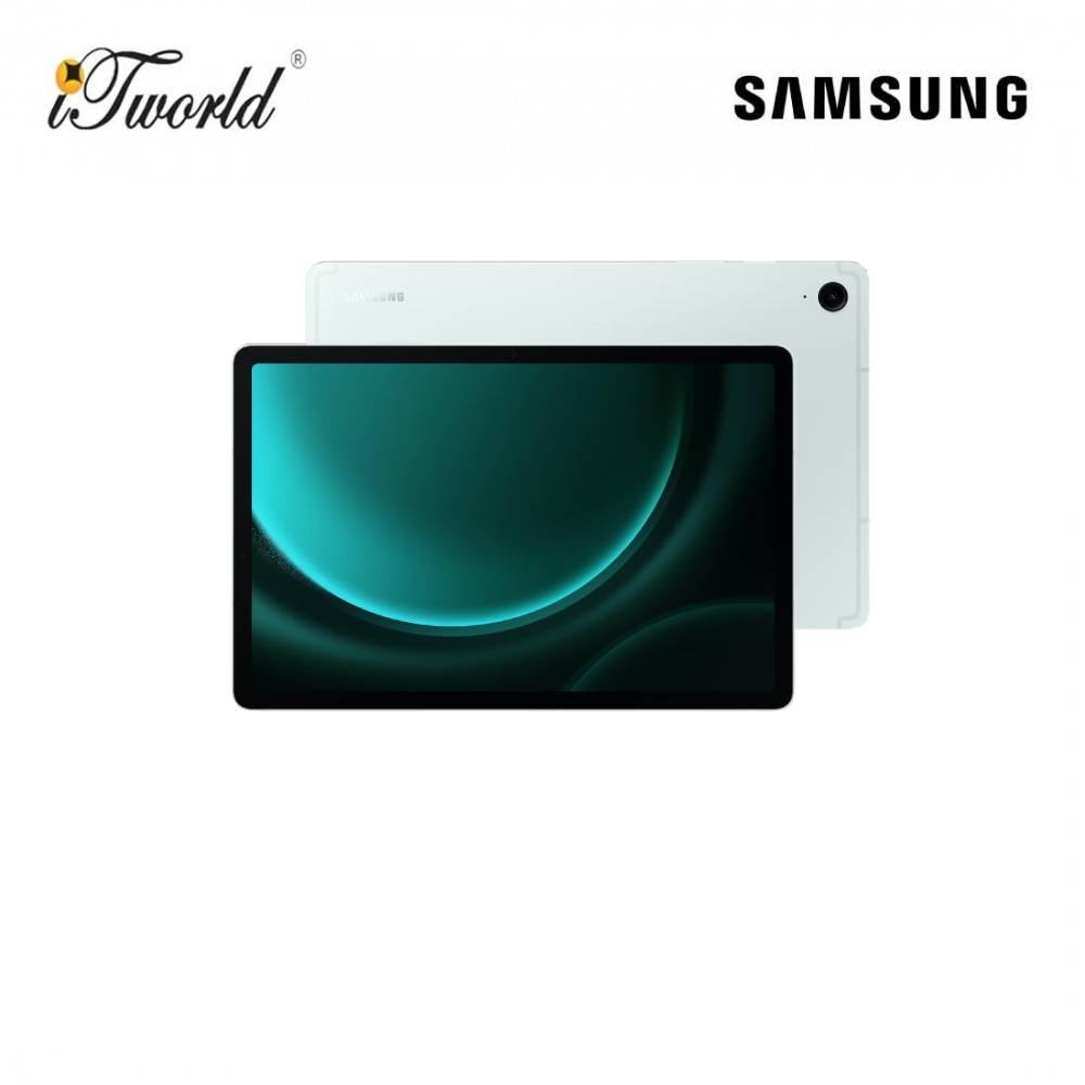 [PREORDER] Samsung Galaxy Tab S9 FE+ 5G (8GB + 128GB) Light Green (SM-X616BLGAXME)