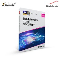 Bitdefender Total Security - 1 Device 2 Years (BTS 1D2Y) Pocket Card