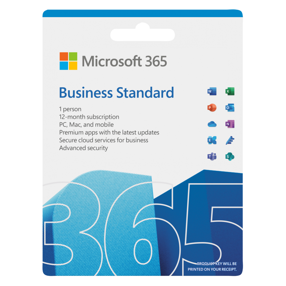 Microsoft Office 365 Business Standard Pocket Card - KLQ-00209